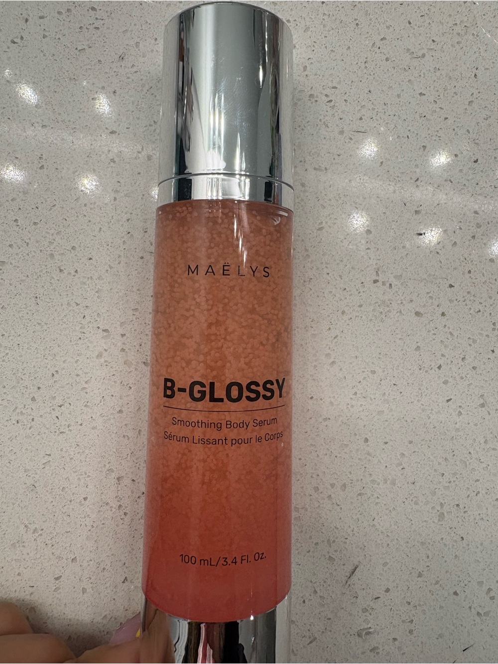 MAËLYS B-GLOSSY Smoothing Body Serum – Peach Pink